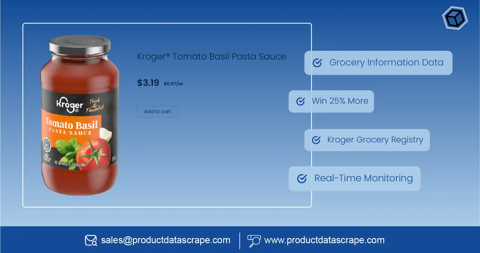 Extract Kroger Grocery Information Data - FMCG Brands Win